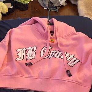 HB County Pink Hoodie Sweatshirt - Kids Hooded Jacket